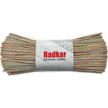 Příze RADKAR šňůry na šití 5mm Pastel Mix - 100m návin