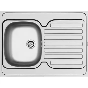 Nerezový dřez Nerezový kuchyňský dřez Pyramis INTERNATIONAL (80x60) 1B 1D (100106903) (rozbaleno)