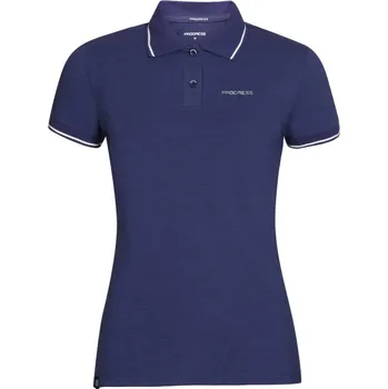 triko krátké dámské polo Progress CASA tmavě modré (triko krátké dámské polo Progress CASA tmavě modré)