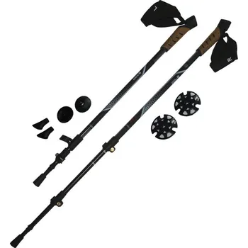 Trekingová hůl hole trekingové grafitové 72-140cm zelené (hole trekingové grafitové 72-140cm zelené)