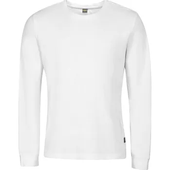 Pánské tričko triko pánské dlouhé NAX WELF bílé
