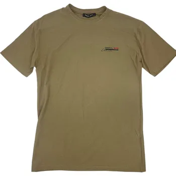 Pánské tričko Nova stil Pánské nadměrné tričko s krátkým rukávem 100%Bavlna PETR Barva: Béžová, Velikost: 3XL