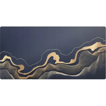 Obraz Univerzální ochranná podložka pod počítačovou techniku, Abstraktní vlny, 90x45 cm