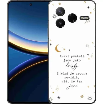 Pouzdro na mobilní telefon Gelový kryt mmCase na Xiaomi Poco F7 Pro - citát 6 bílé pozadí