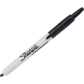 Popisovač s výsuvným hrotem Rectractable černý