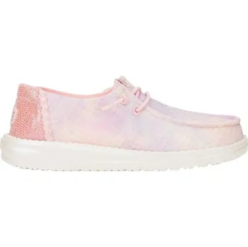 Dívčí tenisky Dívčí volnočasová obuv HEY DUDE WENDY Y MERMAID SHIMMER 32 Růžová, Mix