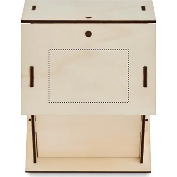 Hnízdní budka Skládací ptačí budka 10 ROOF, 40x60mm Tamponový tisk, 2 barvy