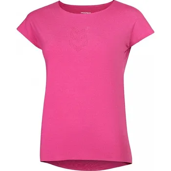 Dámské oblečení triko krátké dámské Progress TECHNICA růžový melír (triko krátké dámské Progress TECHNICA růžový melír)