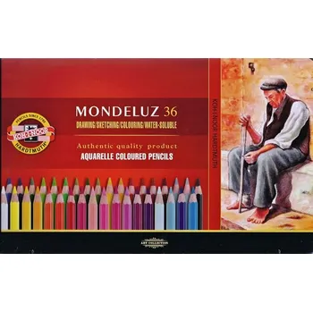 Pastelka PASTELKY AKVARELOVÉ MONDELUZ 36 BAREV KOH-I-NOOR 3725