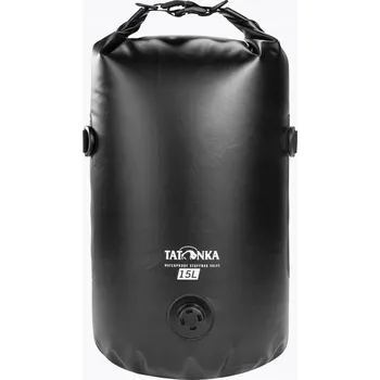 Vodácký pytel Vodotěsný vak Tatonka WP Stuffbag Valve 15 l Černý