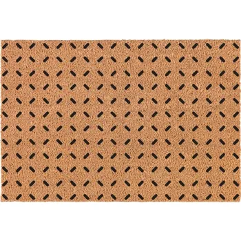 Rohožka KOKOSOVÁ ROHOŽKA PŘED DVEŘE 40X60 cm DEKORACYJNA SOLIDNA HIT VZOR