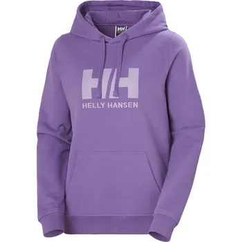 Dámská mikina Dámská Mikina HELLY HANSEN W HH LOGO HOODIE 33978_666 – Fialová L