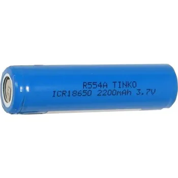 Hadex Nabíjecí článek Li-Ion ICR18650 3,7V/2000mAh TINKO