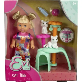 Panenka SIMBA Panenka Evička herní set se škrabadlem pro kočky | 74325
