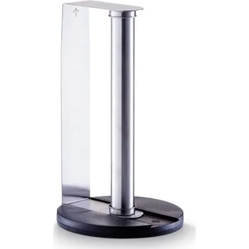 Stolování ZELLER Držák na kuchyňské utěrky černý, plast 17x30cm