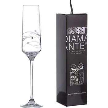 Sklenice Diamante JFY Spiral sklenice na sekt 190 ml