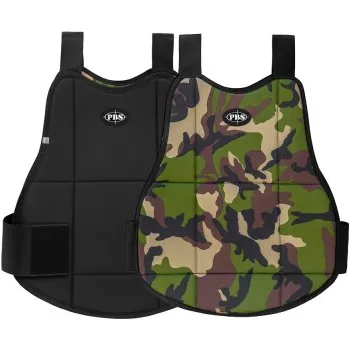 Chest Protector Regular - Woodland/ čermá