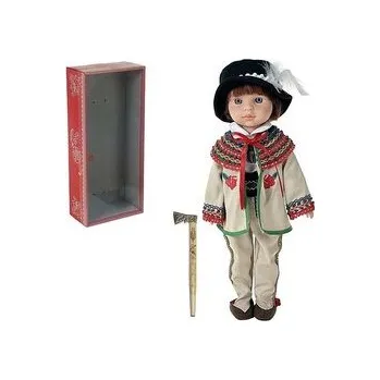 Panenka Lalka chłopiec w stroju góralskim ludowym 38cm