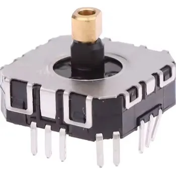 Elektronická stavebnice LaskaKit_cz FJ08K-S Joystick s tlačítkem 10K