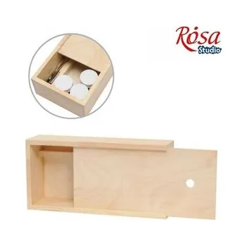 Set školních potřeb Pudełko drewniane na gwasze 28x14x7cm