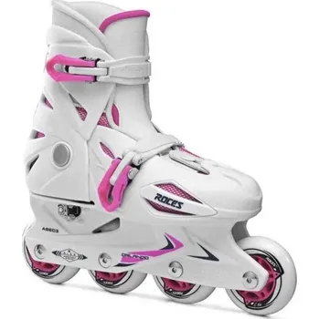 Kolečkové brusle Dětské kolečkové brusle Roces Orlando III White Pink, 3.0-6.0, 36-40, 4x, 72 Roces