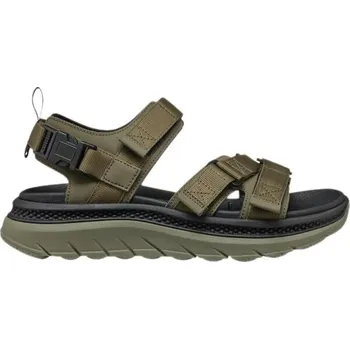 Pánské sandále Pánské outdoorové sandály Geox U SPHERICA 42 Khaki, Černá