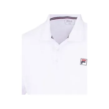 Pánské oblečení Pánské polo triko Fila POLO HERMANO M Bílá, Tmavě modrá, Červená