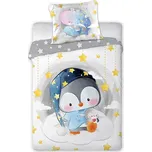 Dětské bavlněné povlečení do postýlky TUČŇÁK