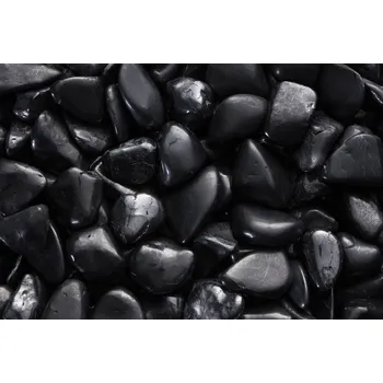 Přírodní kámen Tromlovaný šungit Množství: 10 kusů