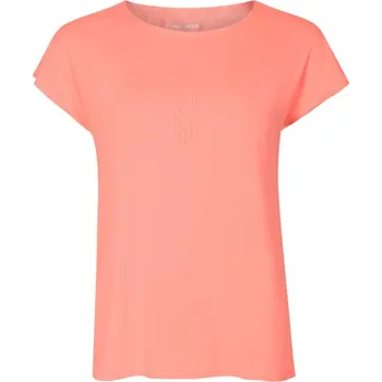 Oblečení a móda triko krátké dámské Progress TECHNICA oranžový melír