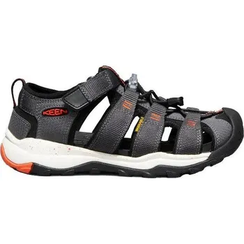 Chlapecké sandály KEEN Newport NEO H2 Youth Dětské sandály magnet/spicy orange 32-33 KEN1201145204C04