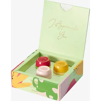 Péče o rty Sada zázračných kelímků - s mučenkou, melounový a originální