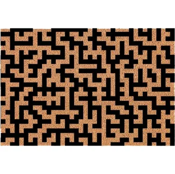 Rohožka KOKOSOVÁ ROHOŽKA POD DVEŘE DO DOMU 40X60 ESTETYCZNA EKOLOGICZNA VZOR