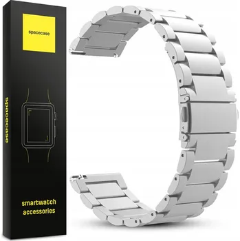 Náramek Řemínek Spacecase pro Xiaomi 22mm stříbrný