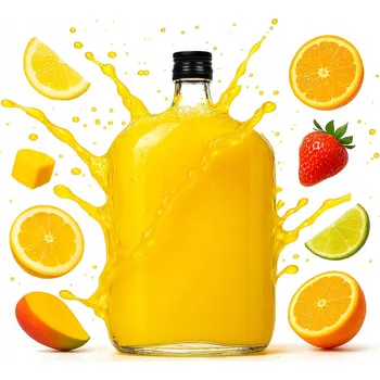 Láhev Skleněná láhev Bunia 1 l Plochá Placatka Na Bimber Vodku Alkohol Svatební Hostina