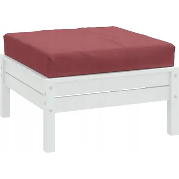 Polštář VidaXL Polštář 60 x 60 x 10 červený