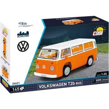 Stavebnice COBI Automobil Volkswagen T2b Bus COBI 24621 - Action Town 1:35