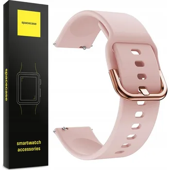Řemínek na hodinky Řemínek Spacecase pro Samsung, růžový
