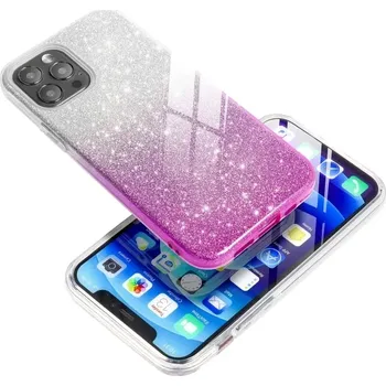 Pouzdro na mobilní telefon Pouzdro Shine Case pro Samsung Galaxy A50 A505 Růžové