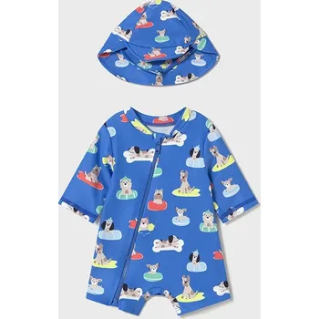 Kojenecké plavky Sada plavek a čepice s ochranou proti slunci Mayoral - vel. 68,74,80,86 - 80 (12 měs.)