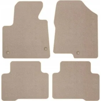 autokoberec Kobercové rohože Edecor velurové 4 ks