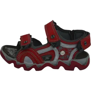 Dívčí sandály Obuv dětská letní IMAC 84501 0998/018 RED/GREY (Dětské sandály)