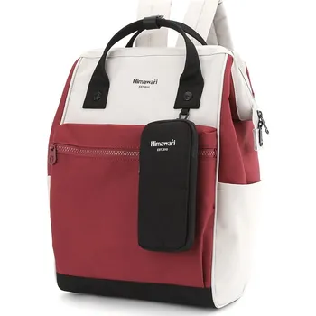 Městský batoh Městský batoh s kapsou na notebook - Himawari Barva: šedá || Červené