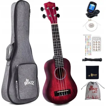 Ukulele Sopránové ukulele UKULELE SOPRANO 21 cali ZESTAW STARTOWY