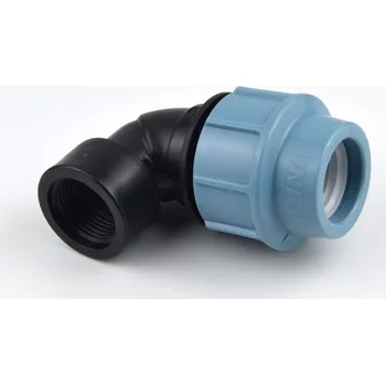 Vodovodní potrubí PE Koleno 25x1/2" s vnitřním závitem