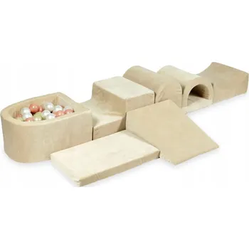 Dětské hřiště Pěnové dětské hřiště s bazénkem micro béžové