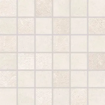 Obklad Limestone - dlaždice mozaika 5x5 slonová kost, tl. 9 mm DDM05800