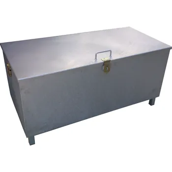 Popelnice Pozinkovaný kontejner na použité žárovky, filtry a akumulátory, 375 l