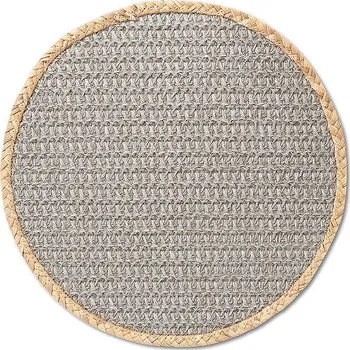prostírání Zeller Prostírání Nature šedé, průměr 38 cm