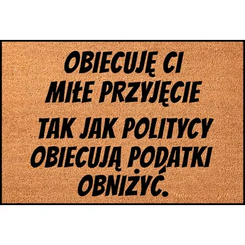 Příslušenství pro čtečku elektronické knihy STĚRAČ OBIECUJĘ MIŁE PRZYJĘCIE JAK POLITYCY OBIECUJĄ SNÍŽENÍ DANÍ